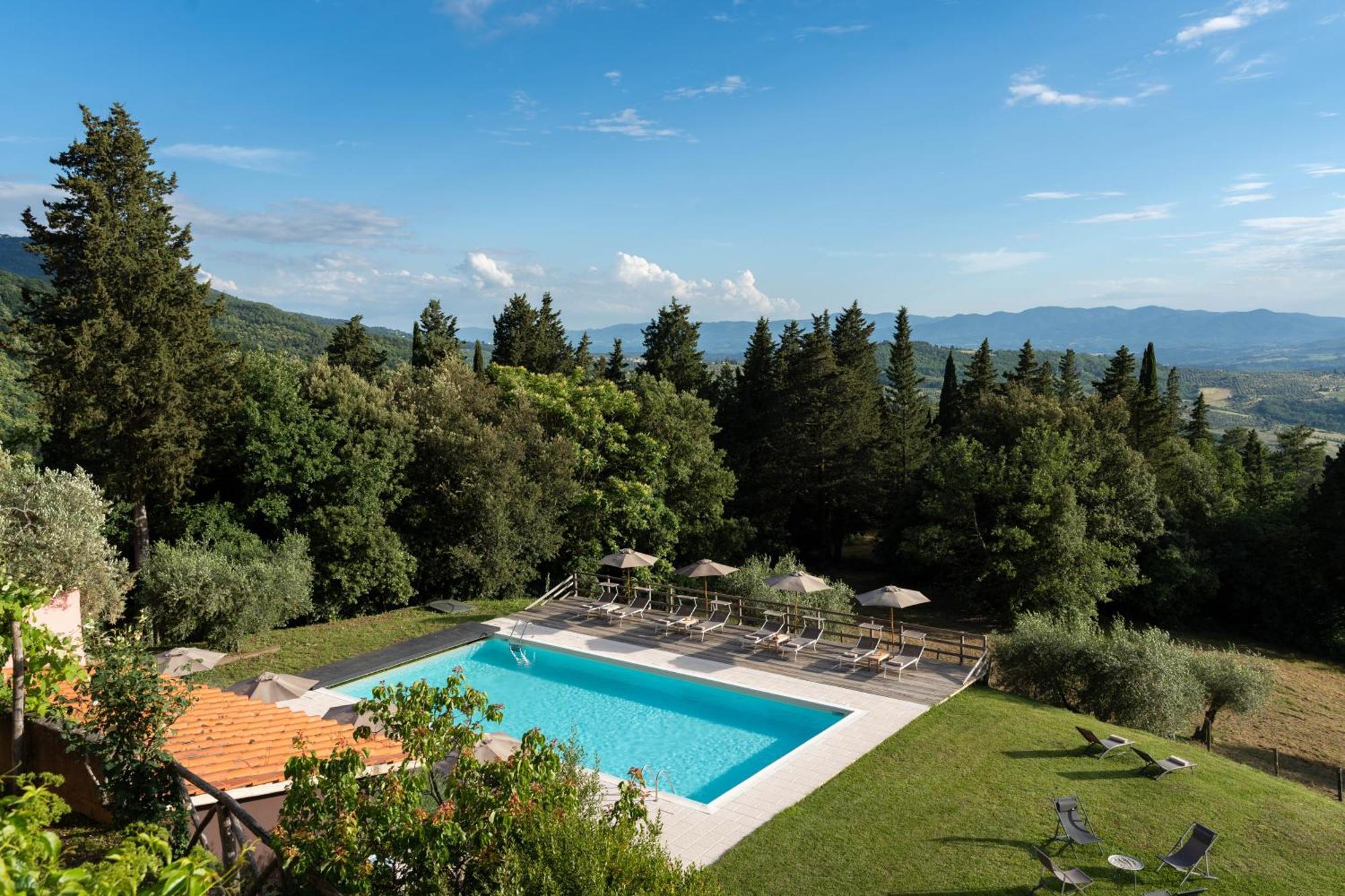Podere Castellare Pelago Bagian luar foto