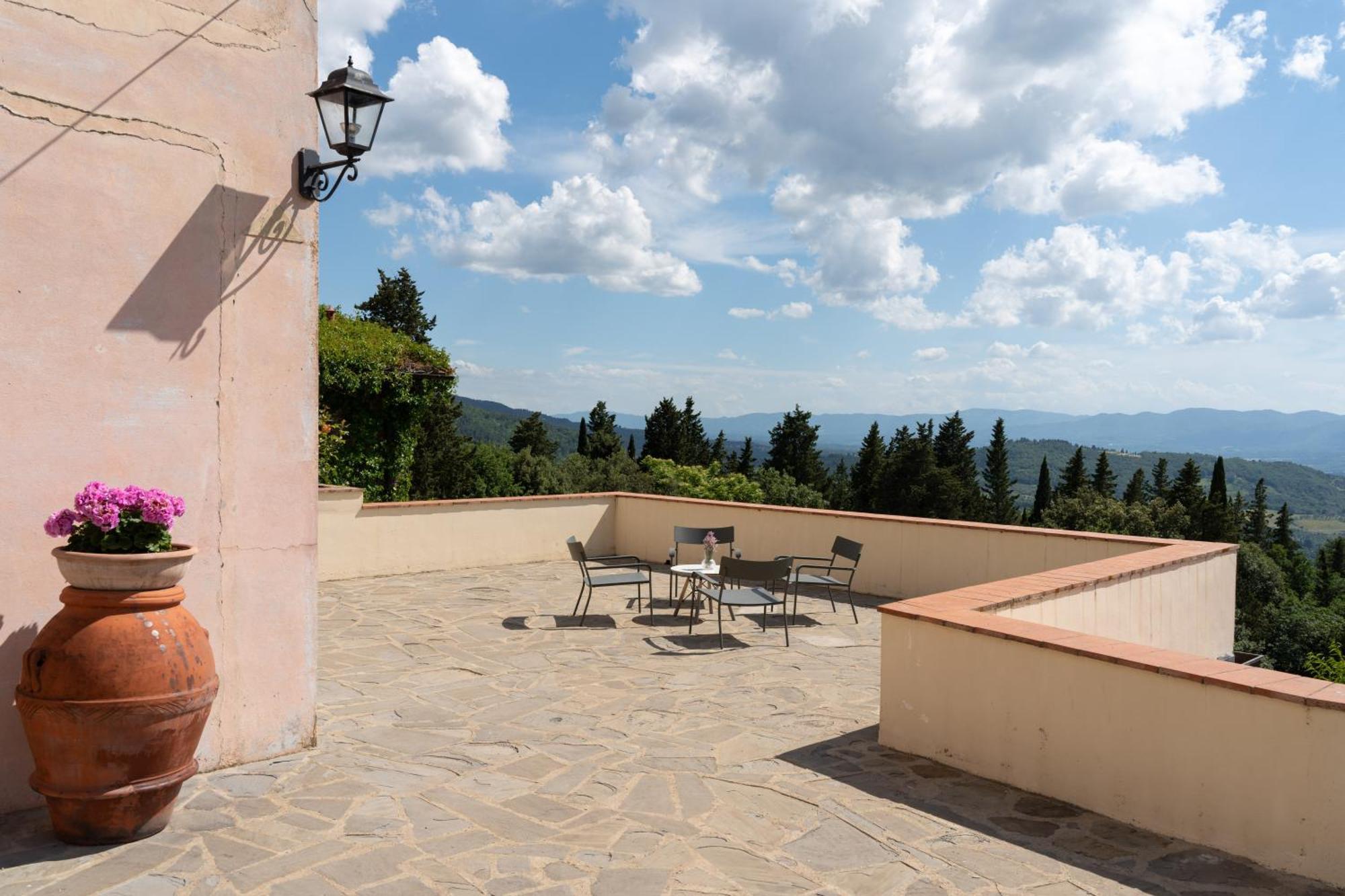 Podere Castellare Pelago Bagian luar foto