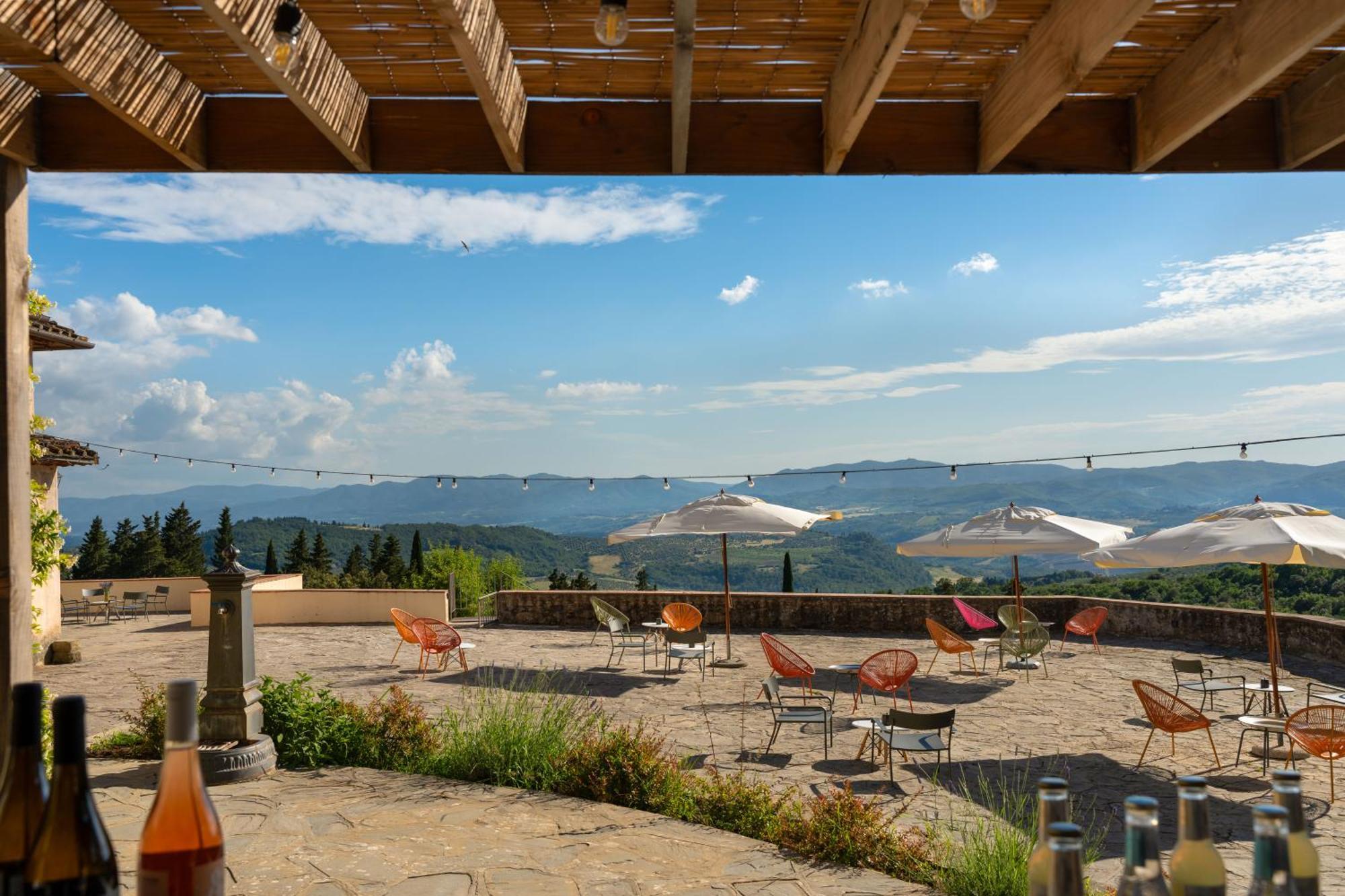 Podere Castellare Pelago Bagian luar foto
