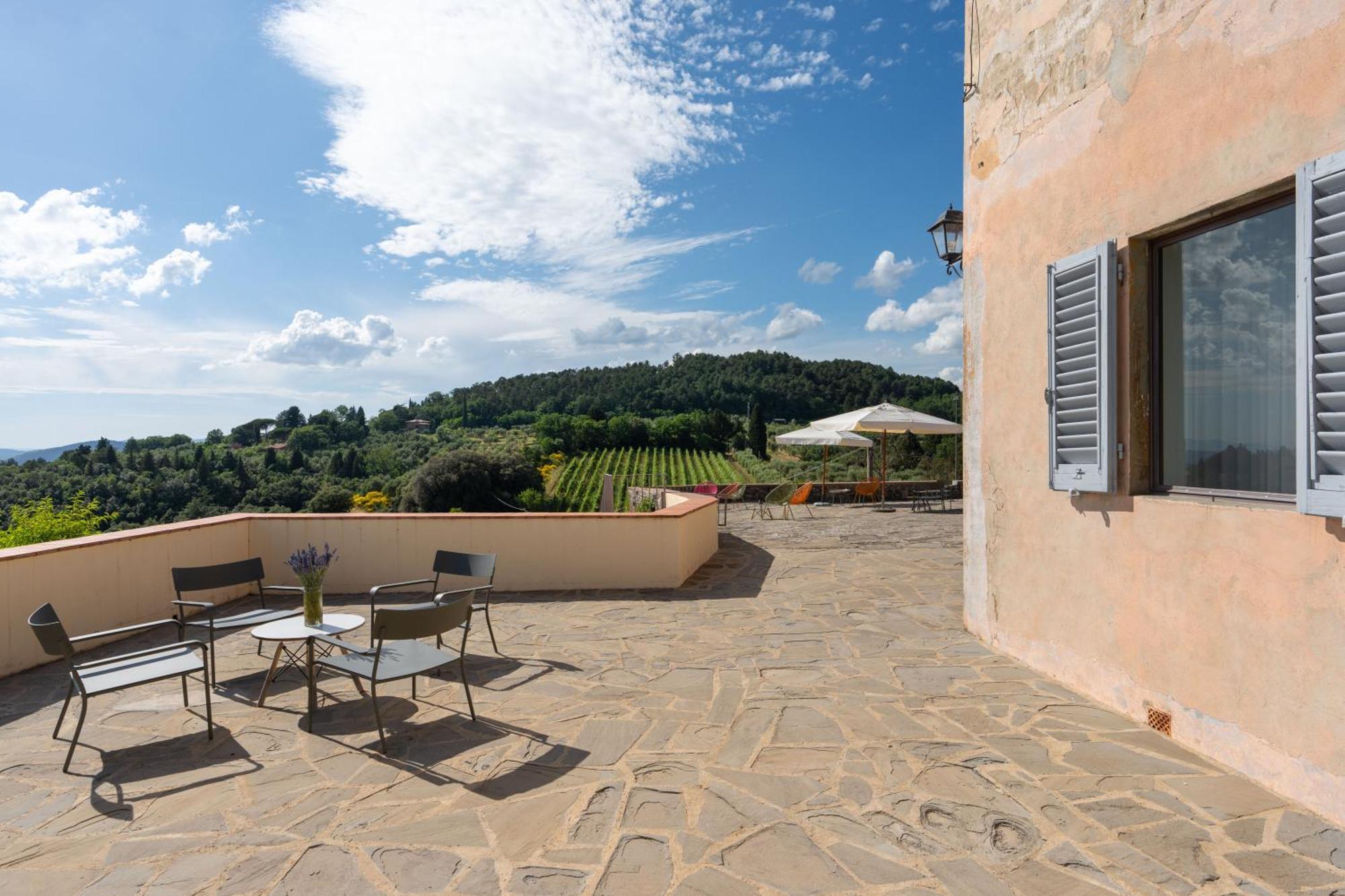 Podere Castellare Pelago Bagian luar foto