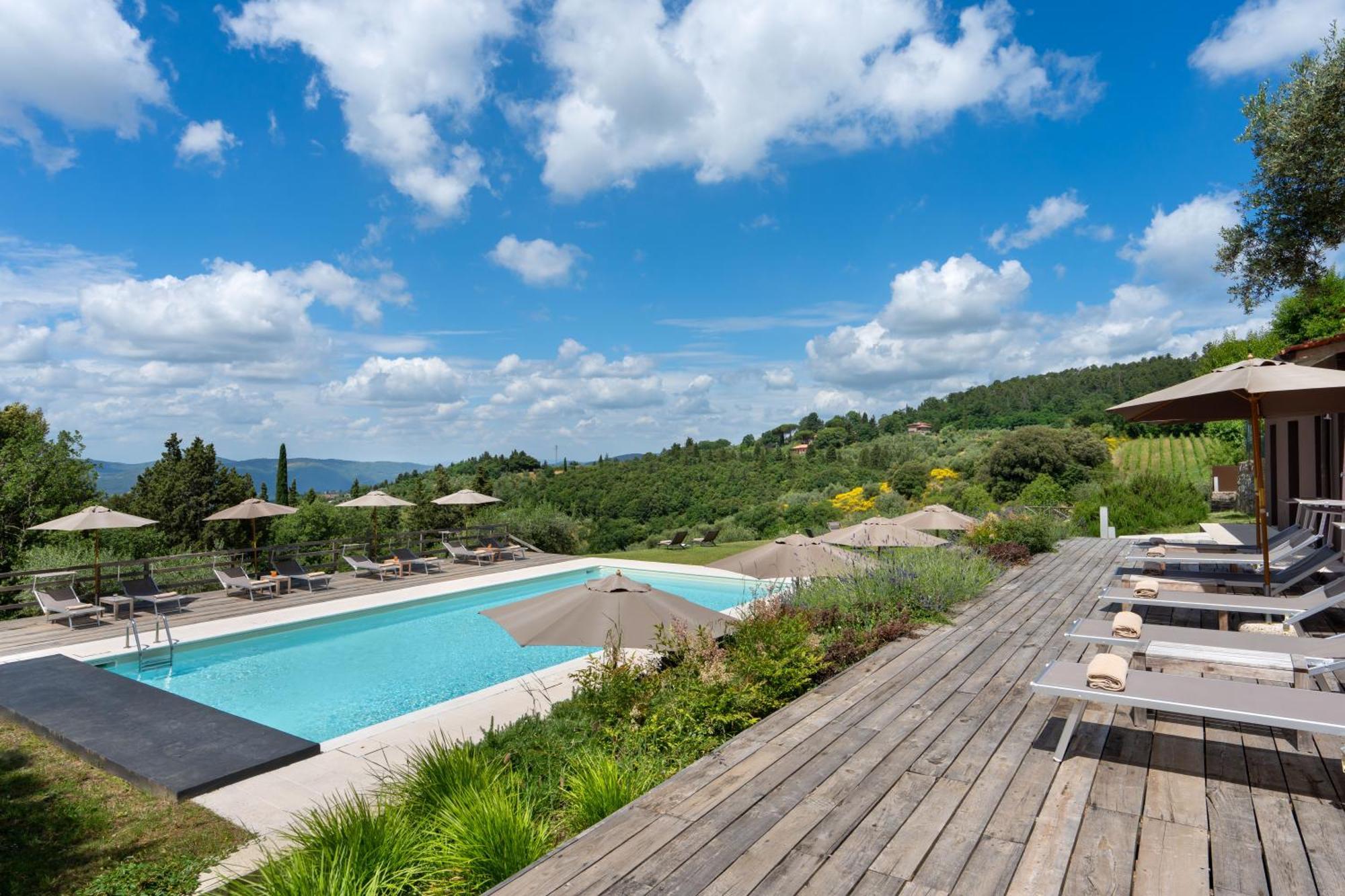 Podere Castellare Pelago Bagian luar foto