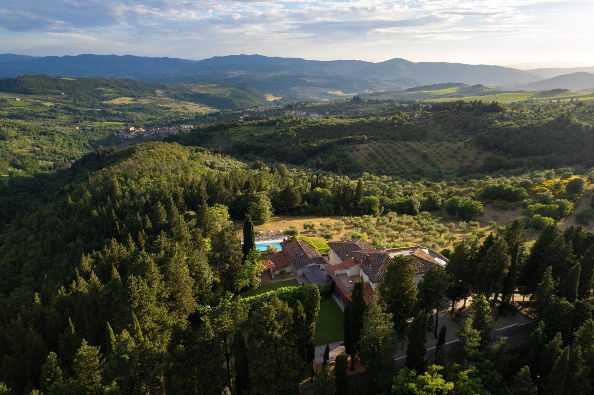 Podere Castellare Pelago Bagian luar foto