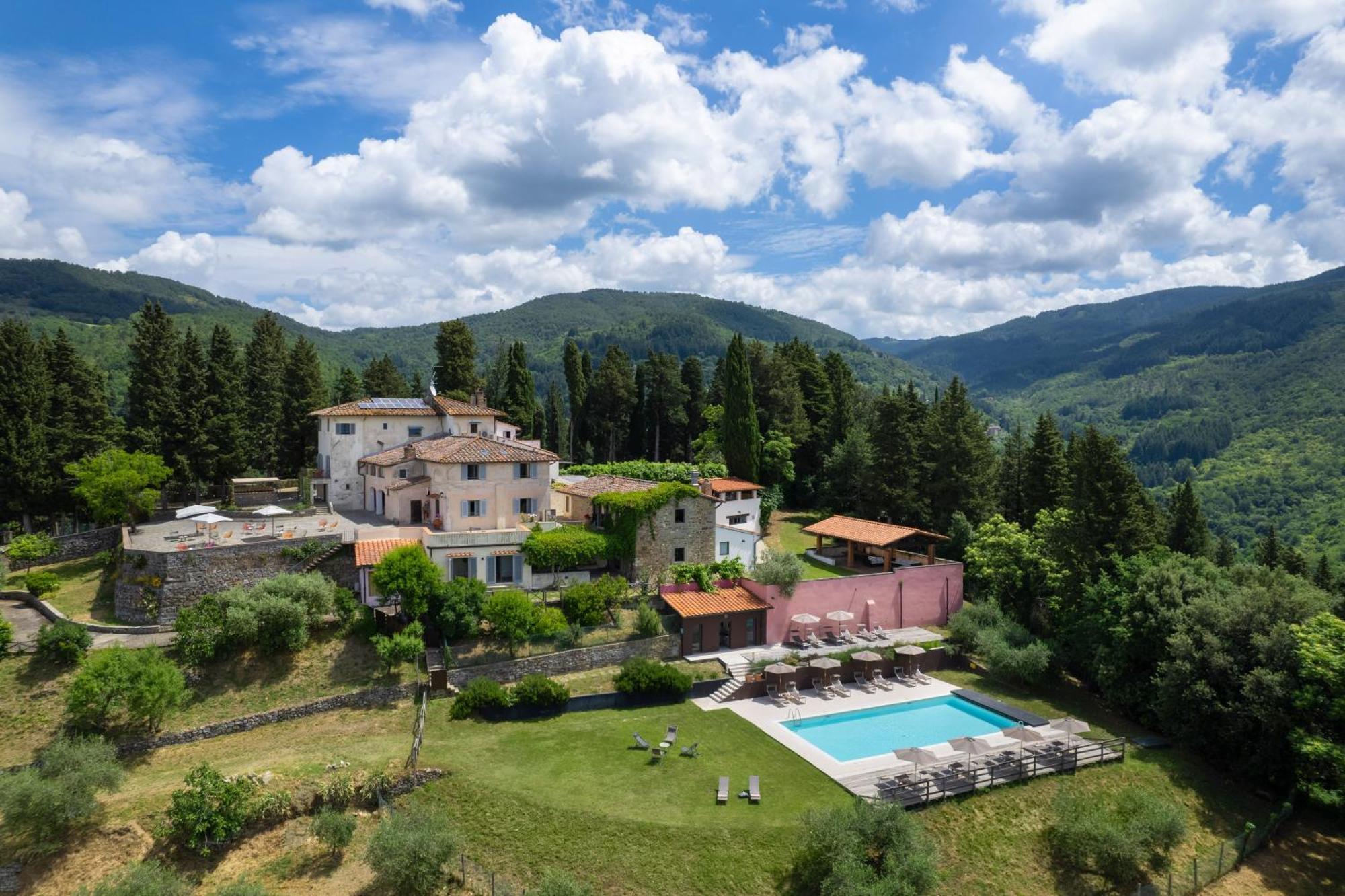 Podere Castellare Pelago Bagian luar foto