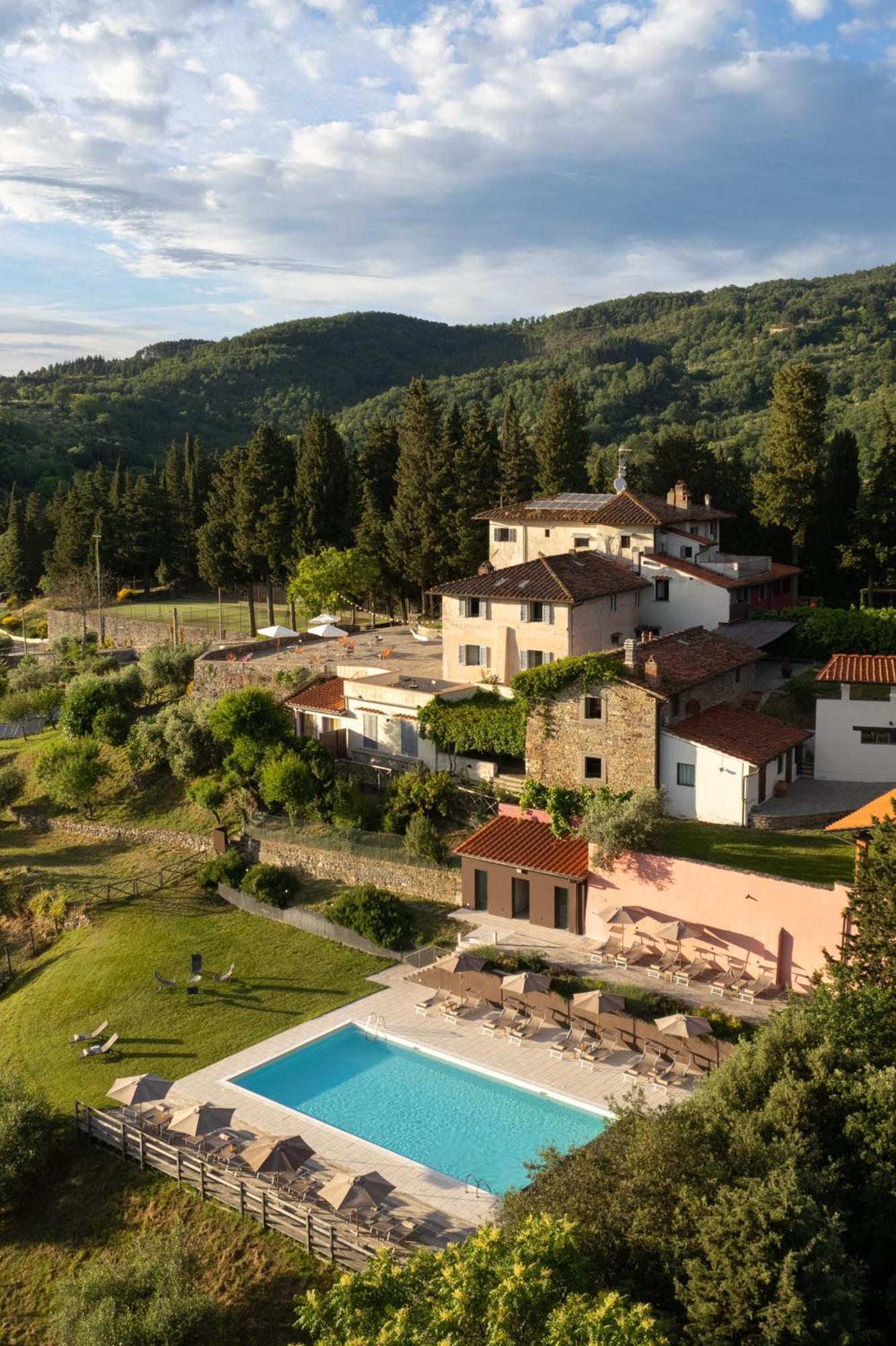 Podere Castellare Pelago Bagian luar foto
